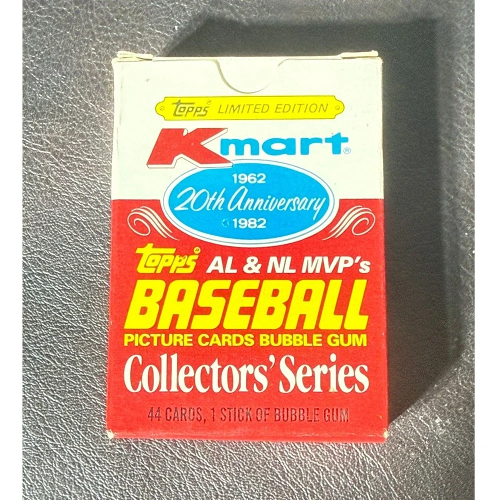 1982 Topps Kmart 20th Anniversary Baseball Cards Box Set AL NL MVPs 44 Cards